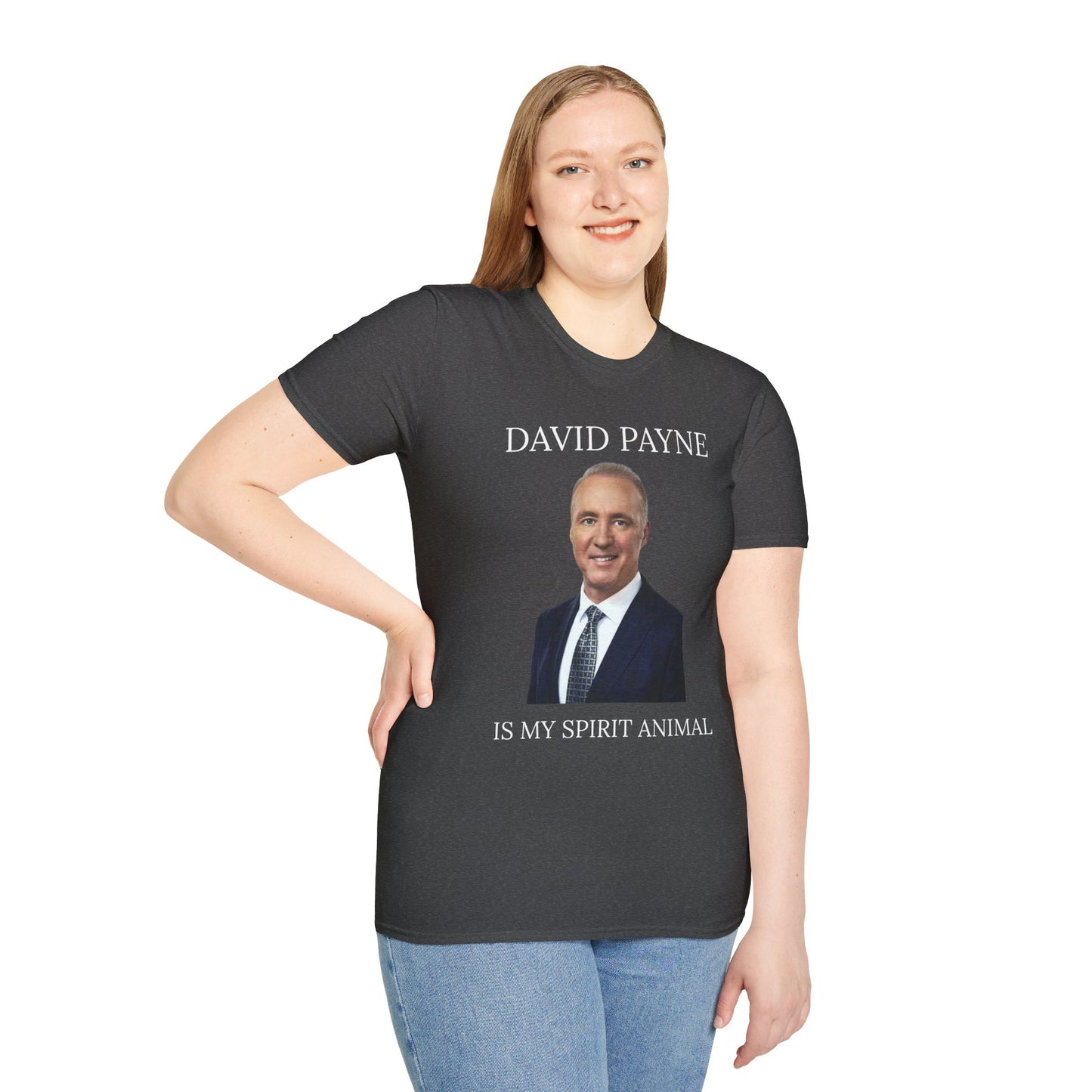 "David Payne Is My Spirit Animal" Novelty Tee-Dark