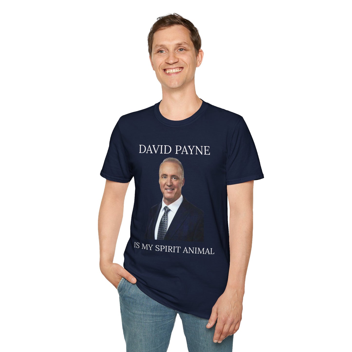 "David Payne Is My Spirit Animal" Novelty Tee-Dark