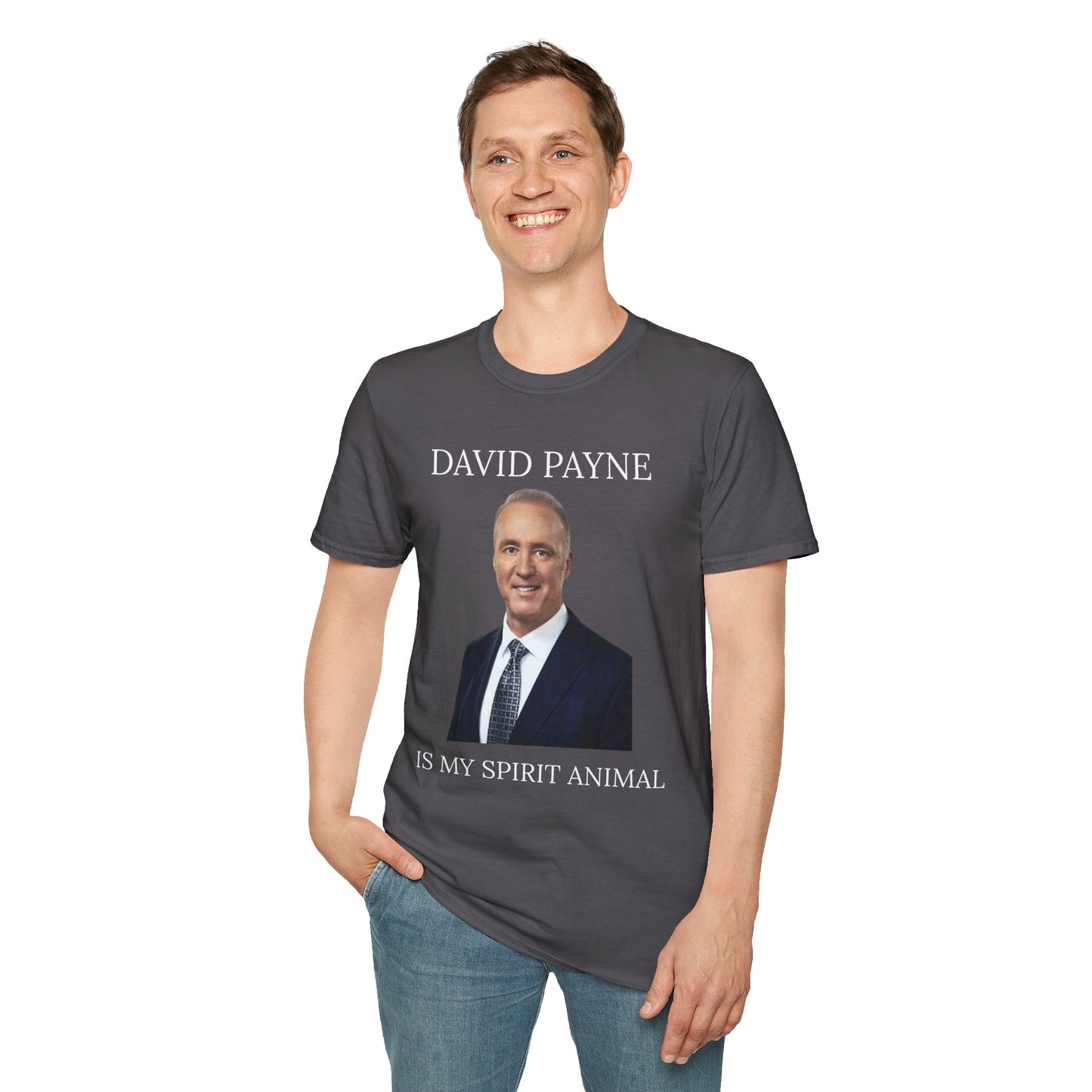 "David Payne Is My Spirit Animal" Novelty Tee-Dark