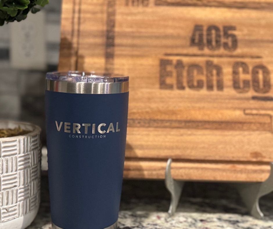 20oz Custom Engraved Tumbler – Corporate Logo B2B Gifts | OKC