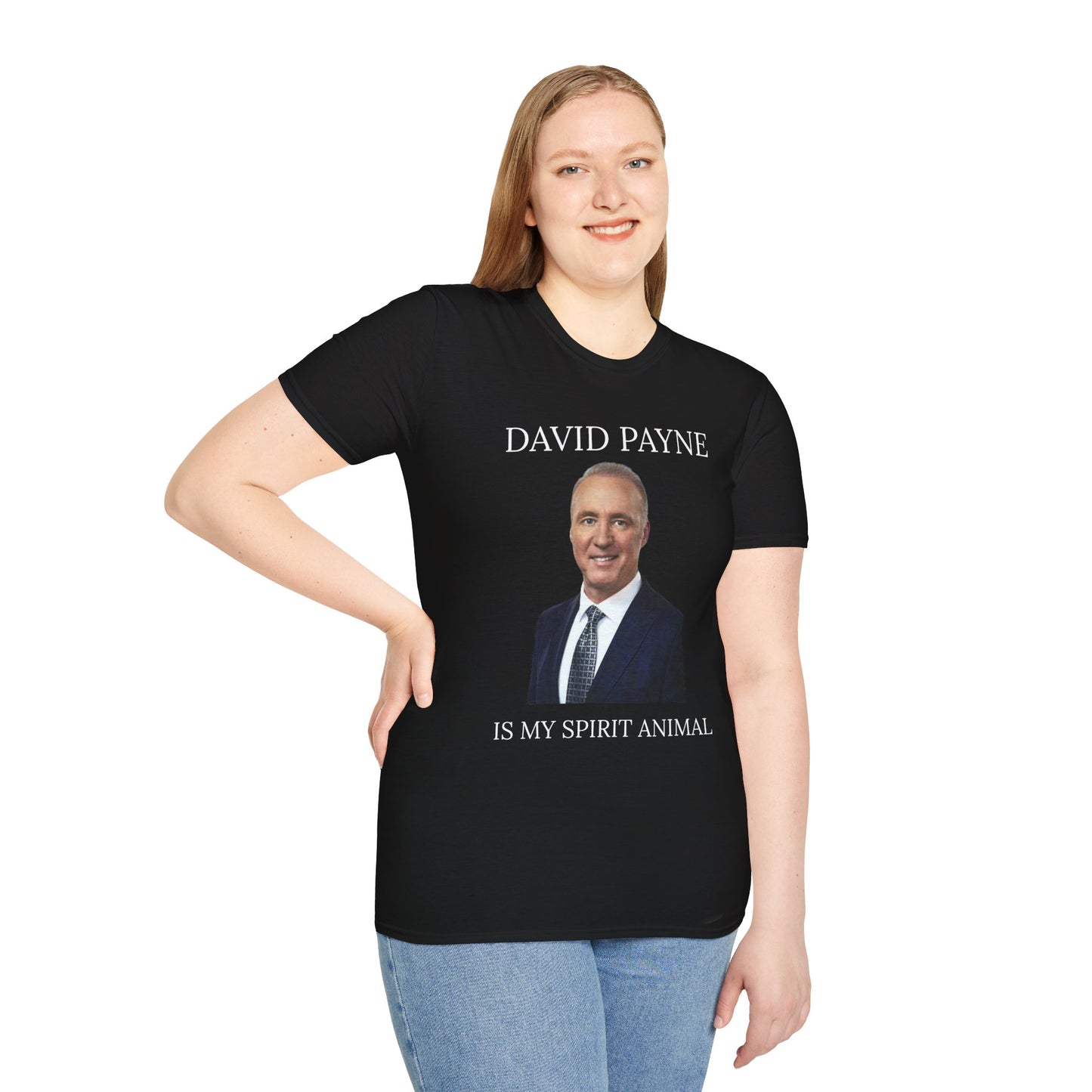 "David Payne Is My Spirit Animal" Novelty Tee-Dark