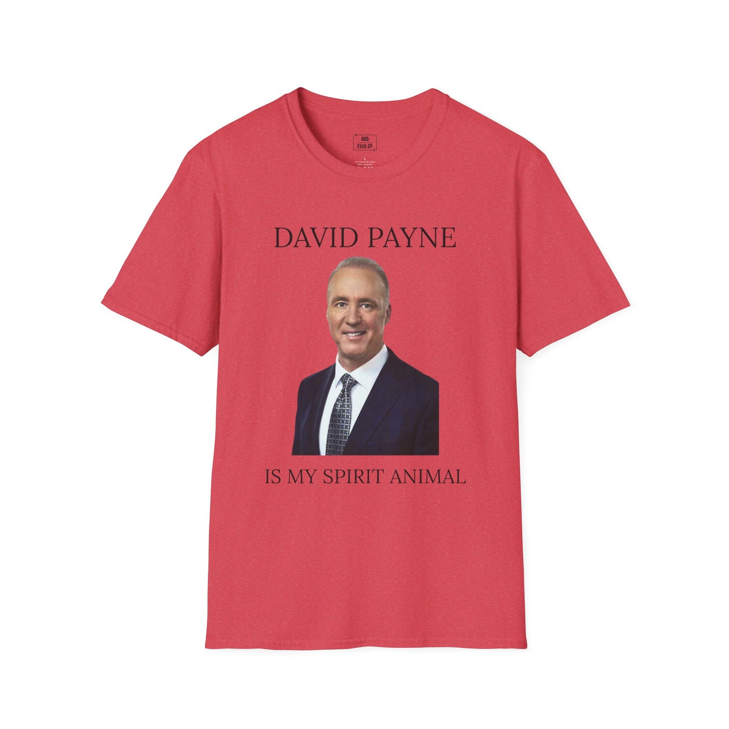 "David Payne Is My Spirit Animal" Graphic Tee- Light