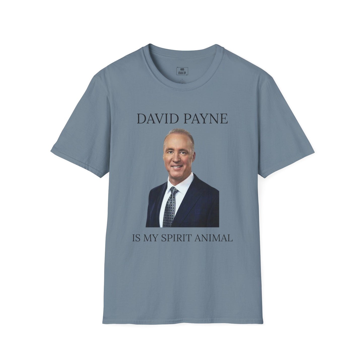 "David Payne Is My Spirit Animal" Graphic Tee- Light