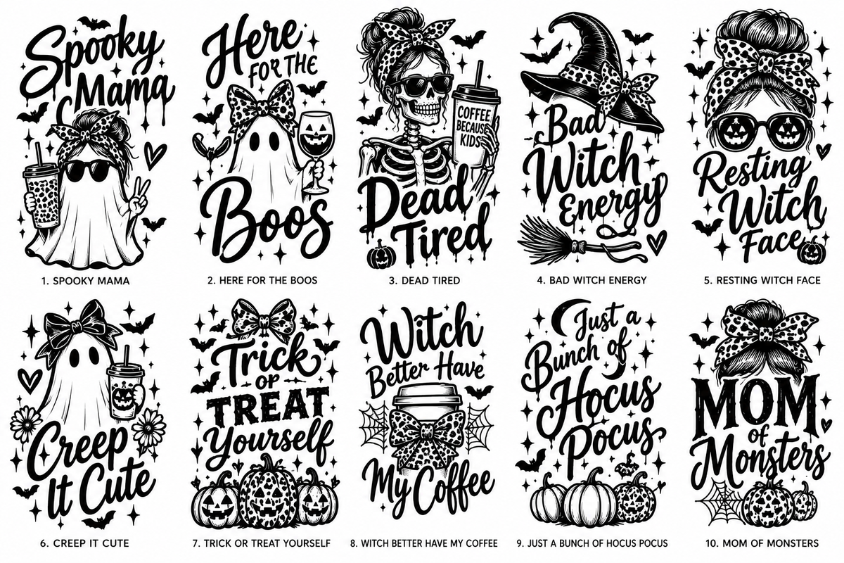 Basic Witches & Spooky B*tches | 40 oz Halloween Tumblers