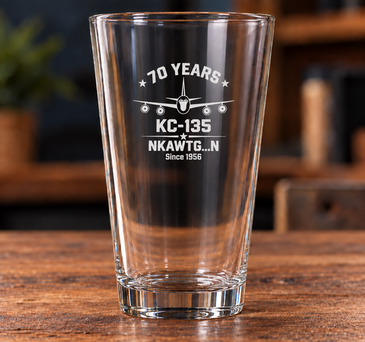 Legacy Tanker Division - Engraved Pint Glass