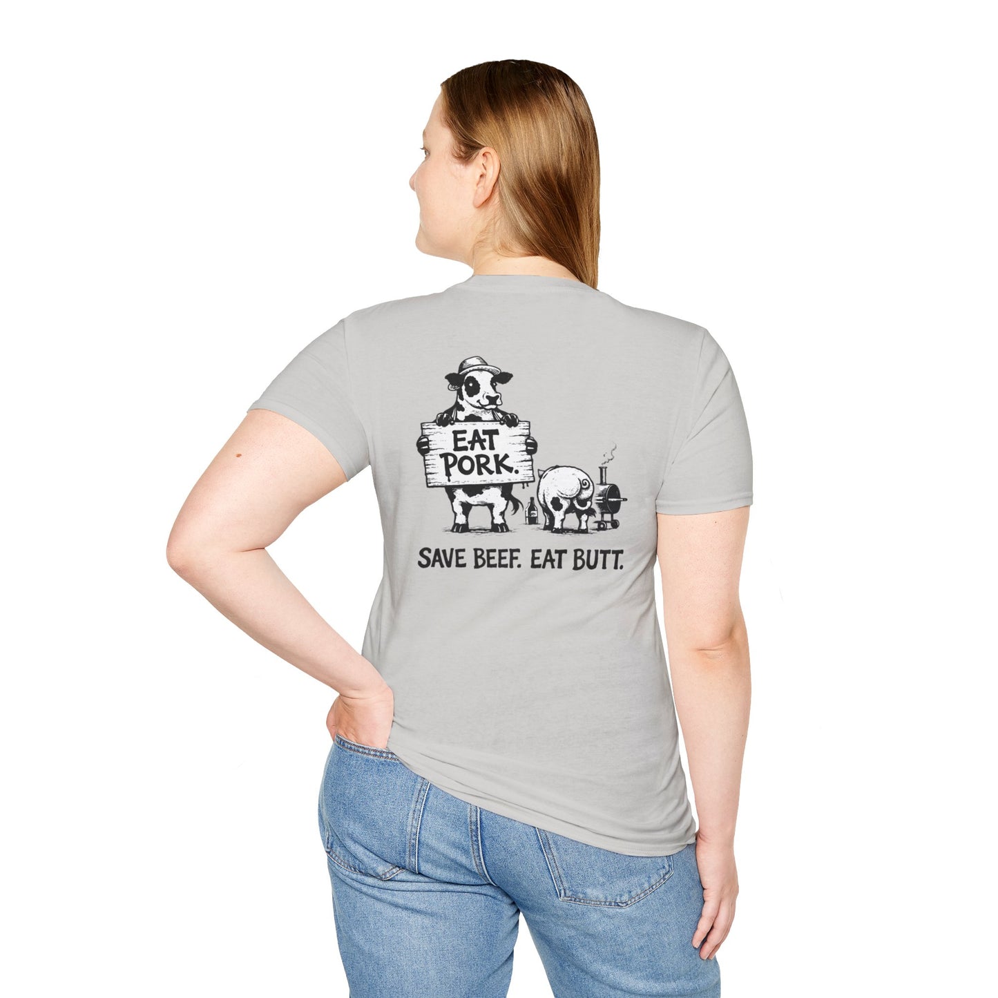 Save Beef. Eat Butt - Tee (Light)