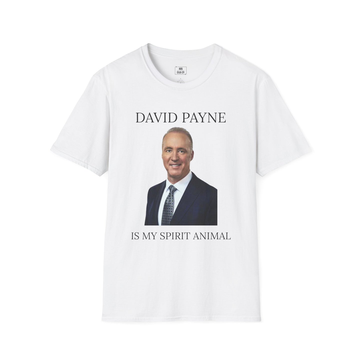 "David Payne Is My Spirit Animal" Graphic Tee- Light