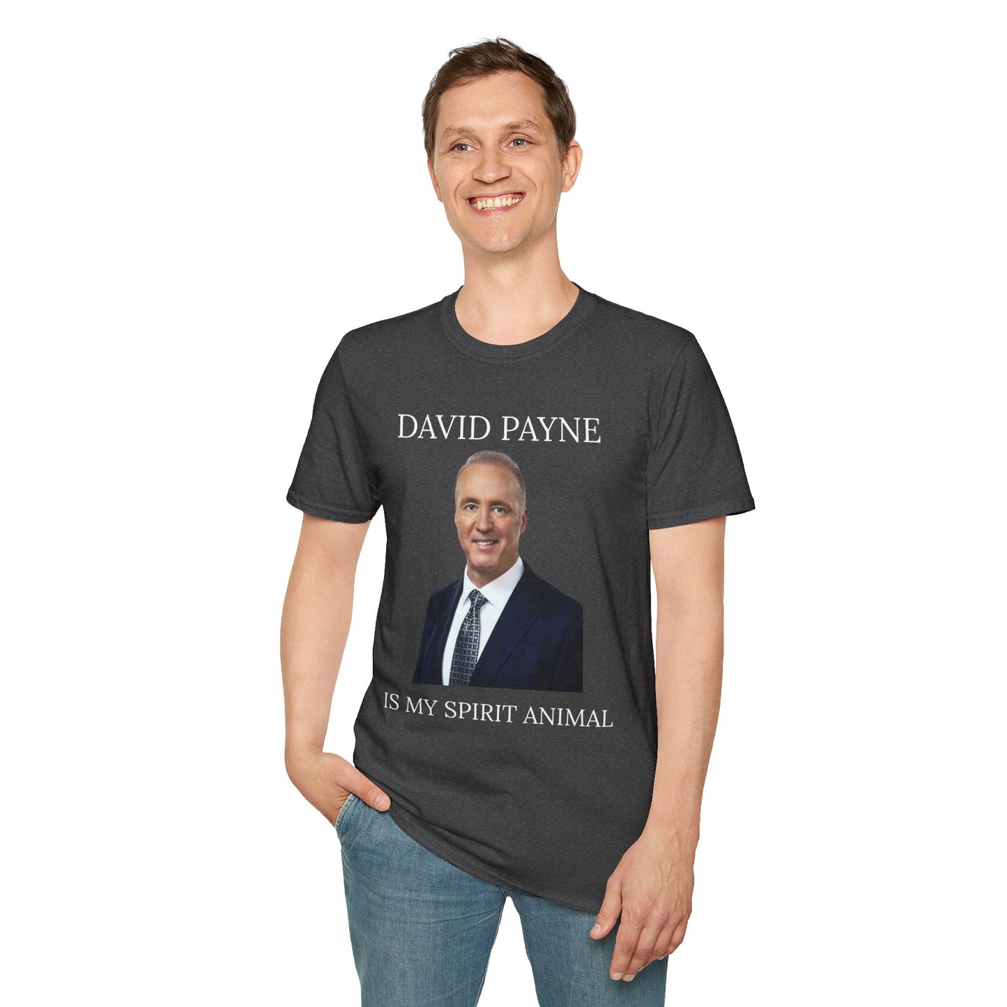 "David Payne Is My Spirit Animal" Novelty Tee-Dark