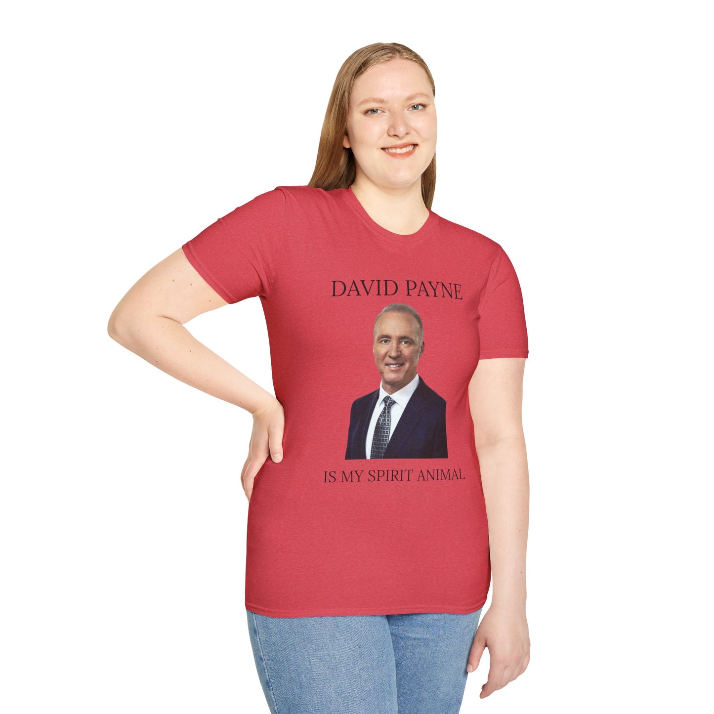 "David Payne Is My Spirit Animal" Graphic Tee- Light