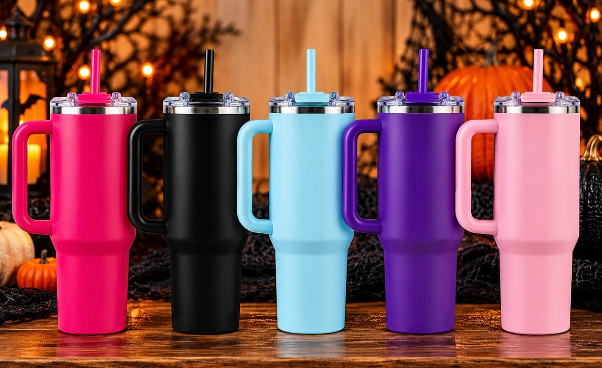 Basic Witches & Spooky B*tches | 40 oz Halloween Tumblers