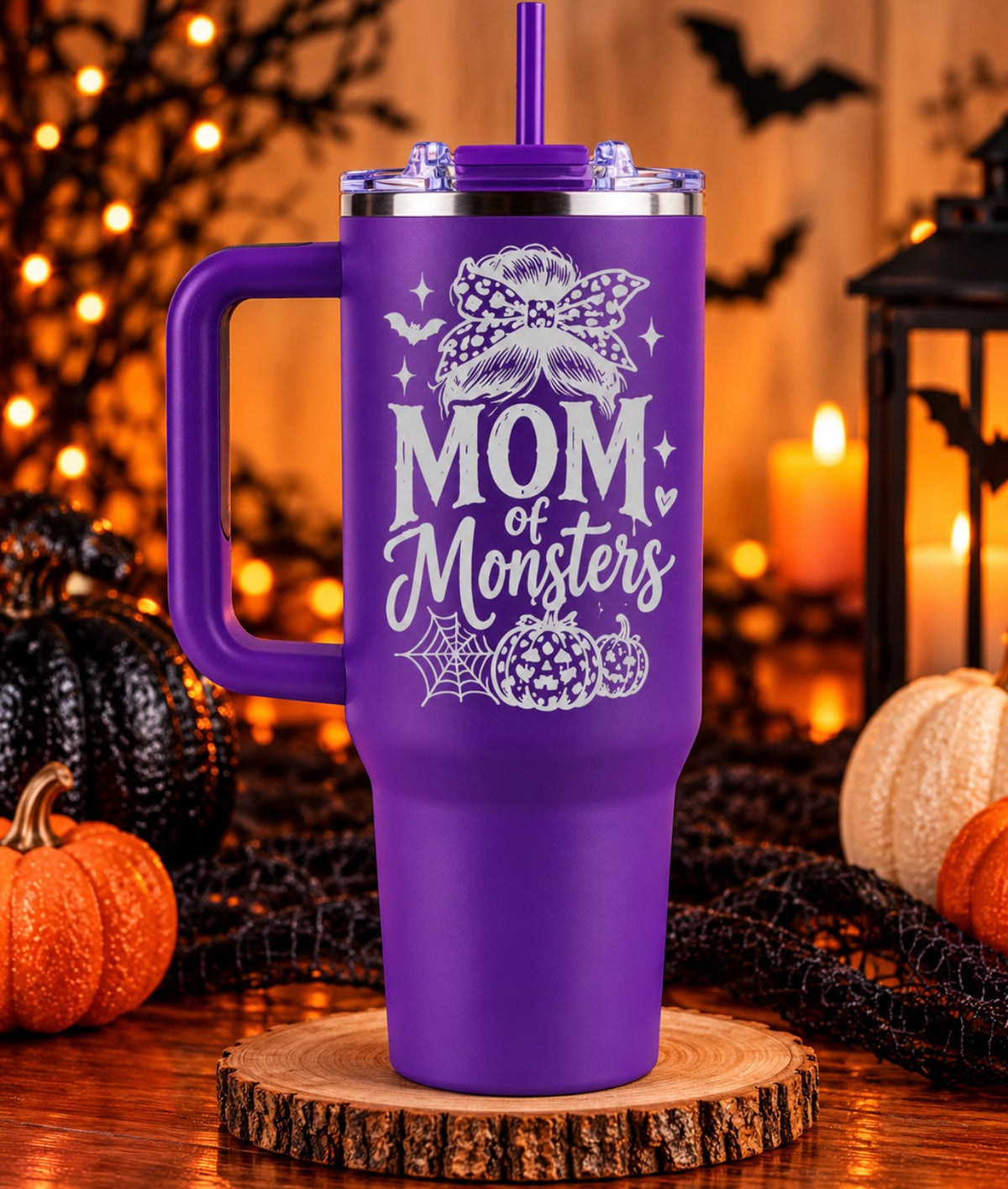 Basic Witches & Spooky B*tches | 40 oz Halloween Tumblers