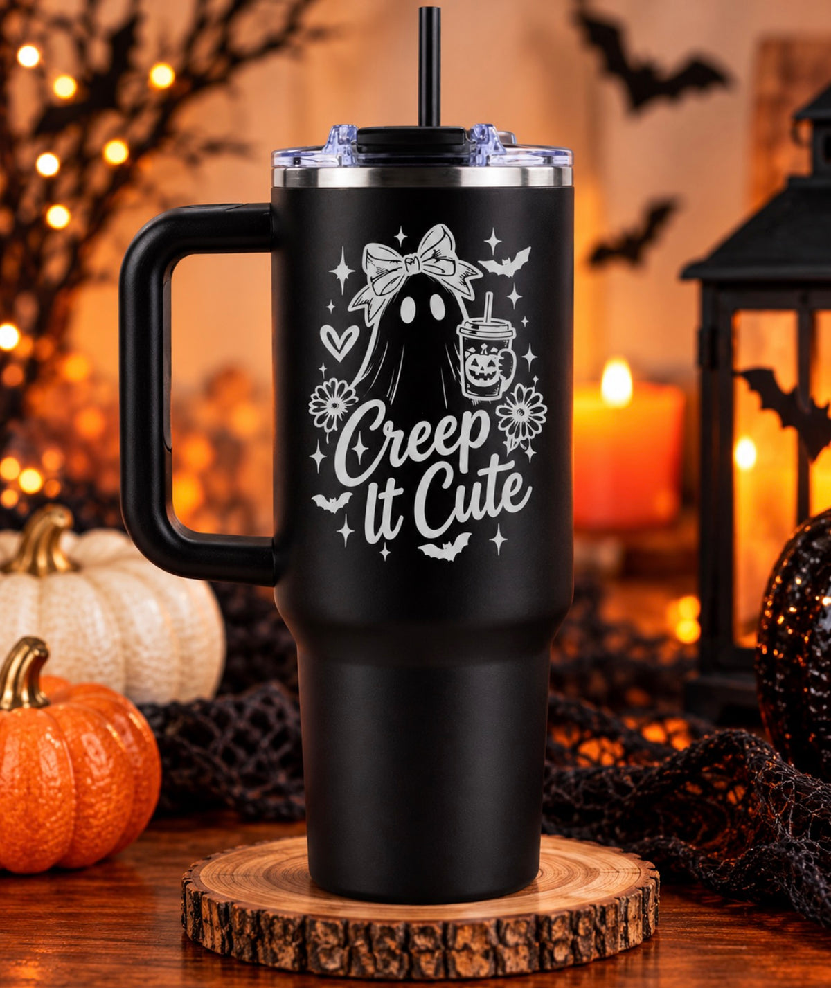 Basic Witches & Spooky B*tches | 40 oz Halloween Tumblers