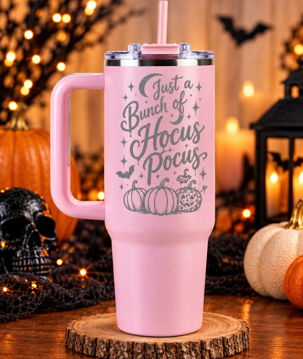 Basic Witches & Spooky B*tches | 40 oz Halloween Tumblers