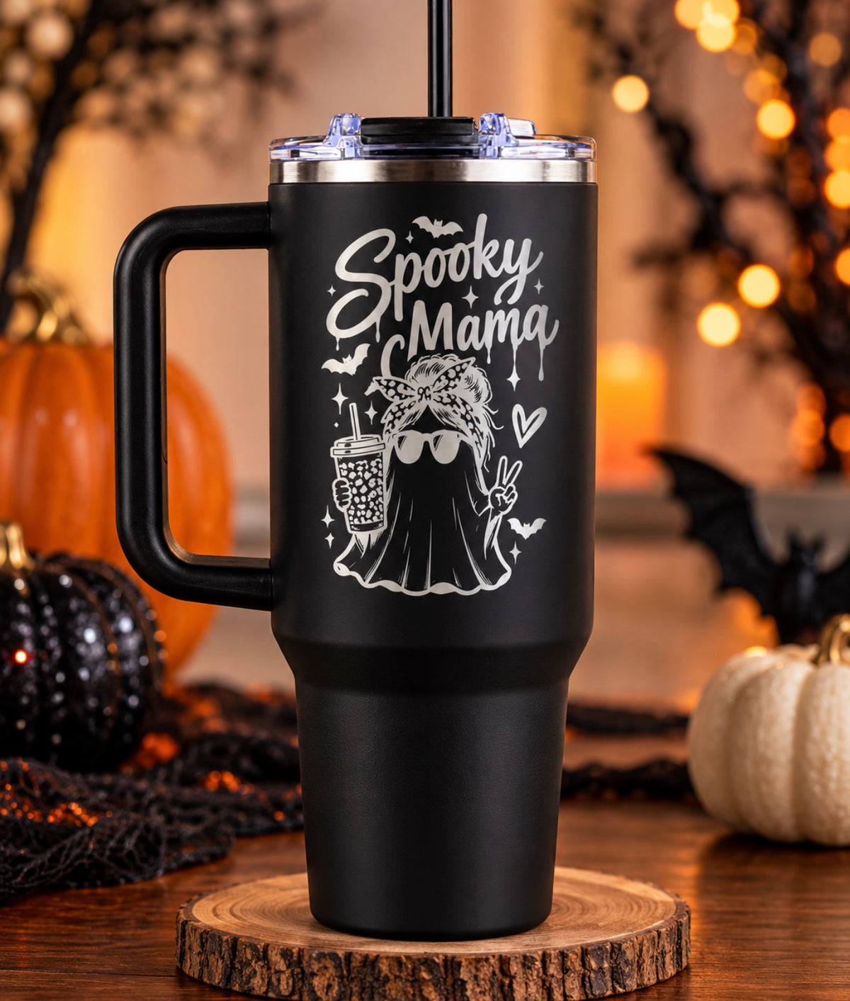 Basic Witches & Spooky B*tches | 40 oz Halloween Tumblers
